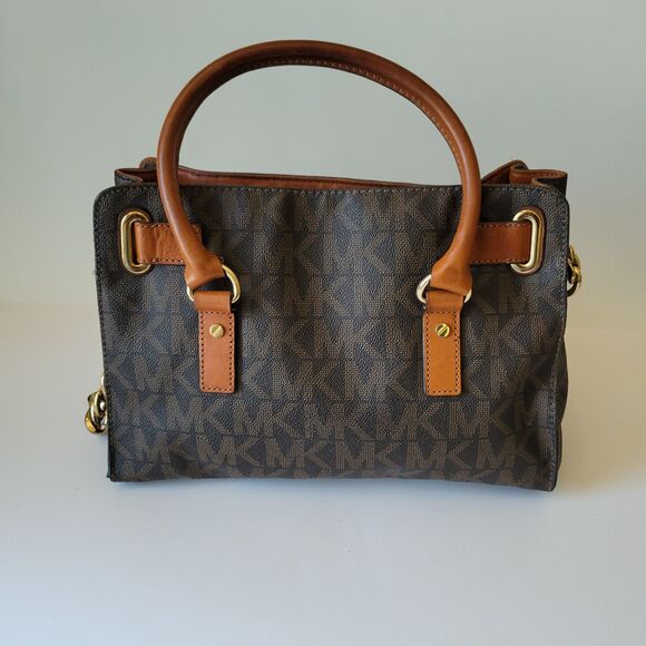 Michael Kors Hamilton Satchel Handbag - Picture 6 of 8
